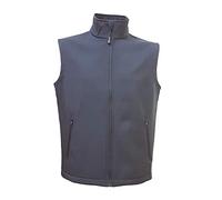 Generico James Ross Collections-Gilet da Uomo SANTANDER in Softshell Idrorepellente Traspirabile con Pile Antipilling,NAVY-M