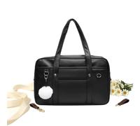 Generico Japanese School Bag, Casual Bookbag With Headphone Cable Hole | JK Uniform Handbag Academic Anime Handbag for Women Men Girls Cosplayers Fans Fashion Lovers Commute Party Travel Event