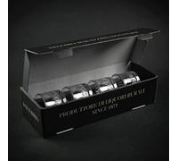 Generico Jefferson Amaro 4 Bicchieri Originali Vecchio Magazzino doganale in Astuccio Elegante - Equilibrio - Idea Regalo per Amanti del Migliore Amaro al Mondo Jefferson