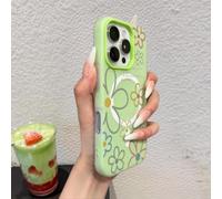Generico Jelly 2-in-1 Floral Magnetic Phone Case,Spring-Themed Stylish Floral Pattern Phone Case,Shockproof Magnetic Protective Cover,for iPhone 13/14/15/16/17 Pro Max