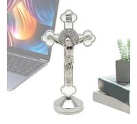 Generico Jesus Decor For Bedroom - Realistic Decorative Jesus Tabletop Sculptures | Portable Home Decoration With Base For Bedroom, Apartment, Living Room, Office, Display, Religious Ornament Gift