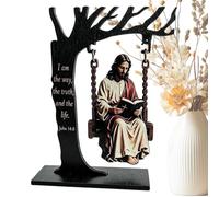 Generico Jesus Statues - Peaceful Catholic Religious Swing Decorations