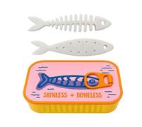 Generico Jewelry Box - 3D Printed Sardine Tin Fishbone Design Case