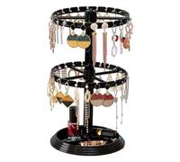 Generico Jewelry Organizer - 28.2x16x16cm Layer Holder Structure, Space Saving Display Rack | Family Friends Countertop Bedroom Boutique Event Accessory Presentatio