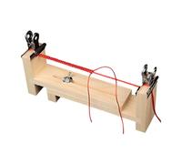 Generico Jig Per Braccialetti - Strumento Manuale in Legno per Intreccio | Base Antiscivolo, Materiali Per Principianti, Appassionati Del Fai Da Te