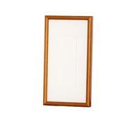 Generico Jigsaw Home for Calligrafia con Cornice in Legno massello a Strisce(Beige,10x30cm)