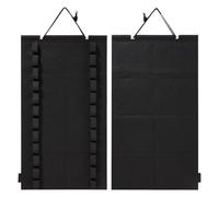 Generico Jiu Jitsu Belt Holder, Martial Art Wall Rack, Non-Woven Fabric, Felt Display Organizer, Space-Saving Design, Easy Mount System, for den Bedroom Door Training Room Use, 24.61x13.58 Inches