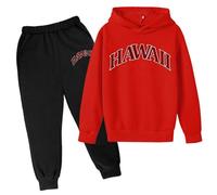 Generico Jogger Tuta Autunno Inverno Bambini Completo T Shirt Pantalone Da Calcio Ragazzo Jogging Ragazzi Set Con Tasche Top E Pantaloni Di Abbigliamento Per Felpe Alla Moda