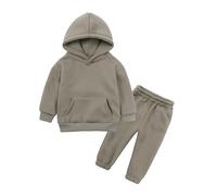 Generico Jogger Tuta Autunno Inverno Bambini,Ragazzi Felpa Pullover Set Ragazzi E Pantaloni da Jogging Maniche Lunghe Girocollo Ragazze Abbigliamento Outfit per Regalo