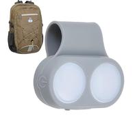 Generico Jogging Lights for Night Running - 300mAh Rechargeable LED Chest Light, No Slip Safety Flashlight | 4 Mode Clip On Running Lamp, for Walking Camping Fishing Cycling Backpack Use