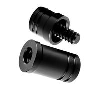 Generico Joint Protectors for Pool Cues - ABS Pool Cue Billiards Stick | Pools Joint Thread cap, Ergonomic Design Jointes Protectors for Players Pooling Billiard