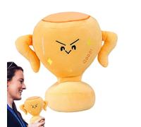 Generico Jouet En Peluche Trophée, Trophée En Peluche - Épargnante En Peluche - Décoration Intérieure Drôle Réconfortante, Oreiller Moelleux En Peluche Pour Les Filles Pour