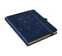 Generico Journal Notebook - PU Paper | Retro Hardcover Notebook Flat-Sheet Journal | Leather Cover Writing Notebooks For Work Study Travel Planning Writing Tracking School