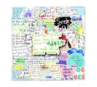 Generico Journaling Kit - Religious Quote Sticker Pack, Durable Vinyl