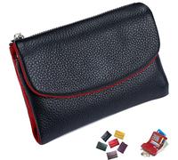 Generico Joyfullygo Wallet, Unisex Pebble Leather Wallet, 2025 New Coin Card Purse with Credit Card Holder, Coin Holder & Cash Slots (C)