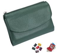 Generico Joyfullygo Wallet, Unisex Pebble Leather Wallet, 2025 New Coin Card Purse with Credit Card Holder, Coin Holder & Cash Slots (R)