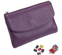 Generico Joyfullygo Wallet, Unisex Pebble Leather Wallet, 2025 New Coin Card Purse with Credit Card Holder, Coin Holder & Cash Slots (Q)