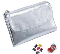 Generico Joyfullygo Wallet, Unisex Pebble Leather Wallet, 2025 New Coin Card Purse with Credit Card Holder, Coin Holder & Cash Slots (S)