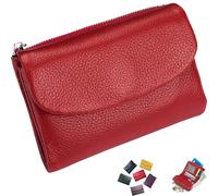 Generico Joyfullygo Wallet, Unisex Pebble Leather Wallet, 2025 New Coin Card Purse with Credit Card Holder, Coin Holder & Cash Slots (N)