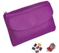 Generico Joyfullygo Wallet, Unisex Pebble Leather Wallet, 2025 New Coin Card Purse with Credit Card Holder, Coin Holder & Cash Slots (G)