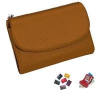 Generico Joyfullygo Wallet, Unisex Pebble Leather Wallet, 2025 New Coin Card Purse with Credit Card Holder, Coin Holder & Cash Slots (J)