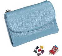 Generico Joyfullygo Wallet, Unisex Pebble Leather Wallet, 2025 New Coin Card Purse with Credit Card Holder, Coin Holder & Cash Slots (X)