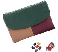 Generico Joyfullygo Wallet, Unisex Pebble Leather Wallet, 2025 New Coin Card Purse with Credit Card Holder, Coin Holder & Cash Slots (B)