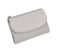 Generico Joyfullygo Wallet Unisex Pebble Leather Wallet Relevantk Womens Soft Small With Rfid Anti-Theft Protection Waterproof And Large Capacity (Linen Blue) (Gray)
