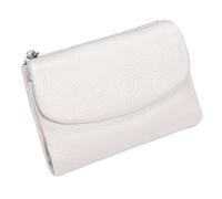 Generico Joyfullygo Wallet Unisex Pebble Leather Wallet Relevantk Womens Soft Small With Rfid Anti-Theft Protection Waterproof And Large Capacity (Linen Blue) (Off-white)