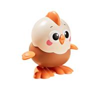 Generico Jumping Chicken Wind Up Toy - Cute Interactive Animals for Kids | Fun Entertainment Home Travel Classroom Kindergarten Nursery Daycare Easter Birthday Gift Children Playtime