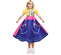 Generico K Pop Demo Cosplay Costume Dress For Girls, Anime Hunters Pop Singers Zoe Idol Stage Gioco Di Ruolo Demonhunters Abiti Di Abbigliamento Halloween Dress Per Bambini