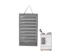 Generico Karate Belt Display Rack - Belt Display, Wall Mounted 8 Belts Rack with Dust Cover | Karate Beltt Diisplay, Easily Insert And Remove for Kids And Adults