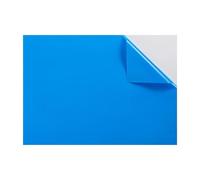 Generico Kayak Repair Patch - 4x2.8 Ft Large Size Inflatable Boat PVC Sheet, Blue Waterproof Self Adhesive | Pool Air Mattress Dinghy Repair Tape 350g, Heavy Duty Vinyl Puncture Fix Sticker