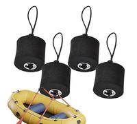 Generico Kayak Scupper Plugs 4 Pack - Lanyard Attached Eva Hole Stoppers | Water Control Bung for Kayak, Canoe, Dinghy, Boat Drain Holes, Waterproof Accessories