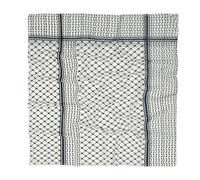 Generico Kefiah palestinese,Kefiah Palestina | Bandana lunga palestinese - Sciarpa in chiffon Kefiah del deserto, sciarpa per la testa, avvolgente arabo traspirante per uomo donna