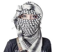 Generico Kefiah palestinese - Sciarpe moda uomo Kefiah del deserto | Sciarpa araba per il collo della testa | Sciarpa kefiah tradizionale mediorientale Shemagh