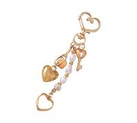 Generico Key Chain Pendant - 4.33 Inch Moon Star Metal Keychain for Commuting, Travel with Romantic Charm Function, Bag Pendant for School Shoulder Purse, Silver Alloy, Gift Packaging