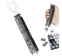 Generico Keyboard Key Remover - 2-In-1 Anti Slipping Keycap Puller | Universal Key Cap Removal Tool | Essential For Mechanical Hot Swappable Keyboard Maintenance And Cleaning