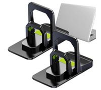 Generico Keyboard Riser Stand - Two Piece Tilt Design, Ergonomic Typing Angle, Compact Foldable Profile, Lightweight Portable Material, Adjustable Stability Support | For Desktop Typists