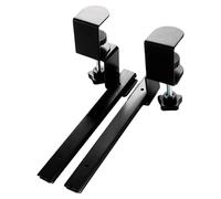 Genérico Keyboard Tray | Under Desk Pull out Slider Track with Extra Sturdy C-clamp Mount System | Ergonomic Space-Saving Organizer and Stand for Office Table Home Dorm Study Room PC Laptop