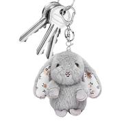 Generico Keychain Di Coniglio - Mini Coniglietto Morbido | Keechchain Di Coniglio Cartone Animato | Tasto Tasto Con Bambola Di Coniglio Pendant Charm Ring Su Bag Auto Key Per Donne Amanti Amic