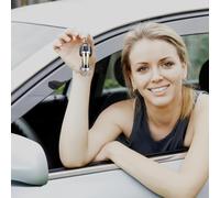 Generico Keychain Flashlight - LED Rechargeable Portable Mini Torch | Compact Keyring Light for Hands Free Use | Ideal for Adults Men Women Outdoor Camping Hiking Night Walks Picnic Everyday Carry