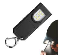 Generico Keychain Flashlight - USB Rechargeable Magnetic Torch | Mini COB LED Flashlight | Ultra Lightweight 25g With Clip On Design For Outdoor Hiking Night Fishing Work