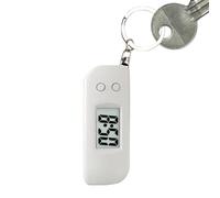 Genérico Keychain Orologio Digitale-Portachiavi Digitale Che al Buio con Display LED per Alleno-Keychain Orologio, Zaino per Atleti Famiglia Donne Orti Giovani Amici, bianco, Consulte la