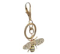 Generico Keychain, Rhinestone Bee Keychain, Sparkling Charm Clip, Sturdy Alloy Pendant, Key Keeper Chain for Backpack, Wallet, Bag, Handbags, Thanksgiving, Christmas, Birthday, Holiday Use