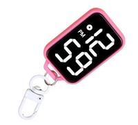 Generico Keychain Timer Electronic Touch, Activated Silent Clock | Digital Mini Keychain Timer for Kids Adult Student Test Exam School Classroom Study Room Office Outdoor Travel