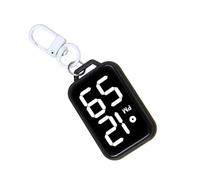 Generico Keychain Watch Electronic - Mini Touch Screen Digital Pocket Watch Keychain Accurate Time Display Portable Backpack Digital Clock For Students Adults Teens