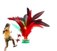 Generico Kick Shuttlecock - Colorful Jianzi Game, Shuttlecock, Vibrant Jianzi Foot Game Toy | Toy for Indoor Play, Outdoor Sports, Foot Competition, Family Activity, Skill Practice