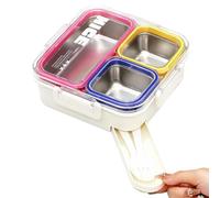Generico Kid Lunch Box - Leakproof Divided Compartments Dinner Storage Tray