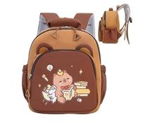Generico Kids Backpack - Polyester Animal Bag | Adjustable Schoolbag